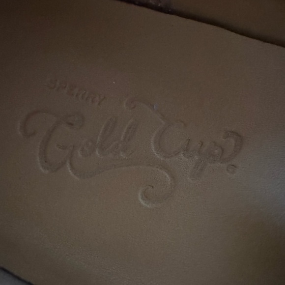 SPERRY Gold Cup Penny Loafer Shoes Men’s Sz US 9.5 W Leather Brown STS19069 - Picture 7 of 7